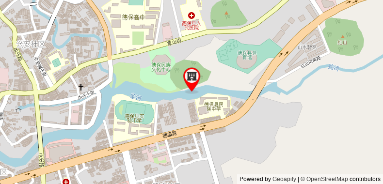 Bản đồ đến City Comfort Inn Baise Debao