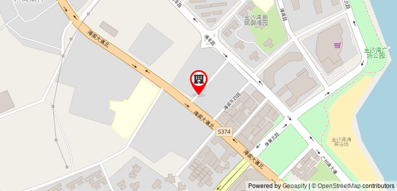 Bản đồ đến Khách sạn Vienna Zhanjiang Haibin Avenue Branch