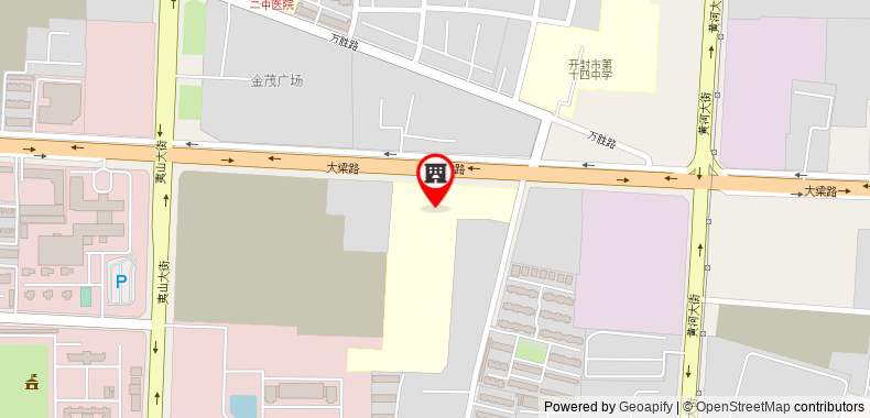 Bản đồ đến 7 Days Inn Kaifeng Daliang Men Branch