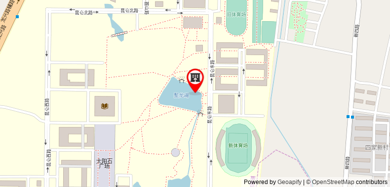 Bản đồ đến 7 Days Inn·Xingcheng University City Hulu Island
