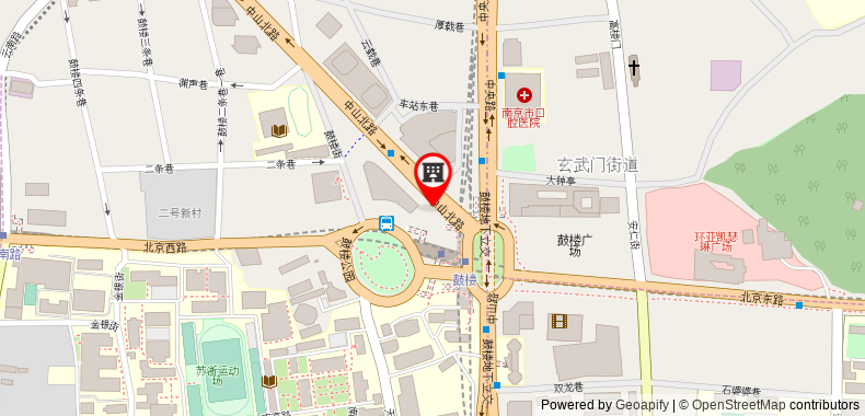 Yangtze River International Conference Center Hotel on maps