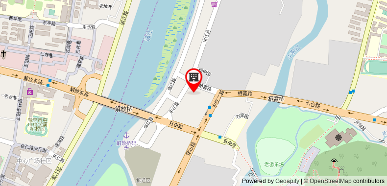 Bản đồ đến Guilin Ming Palace International Youth Hostel