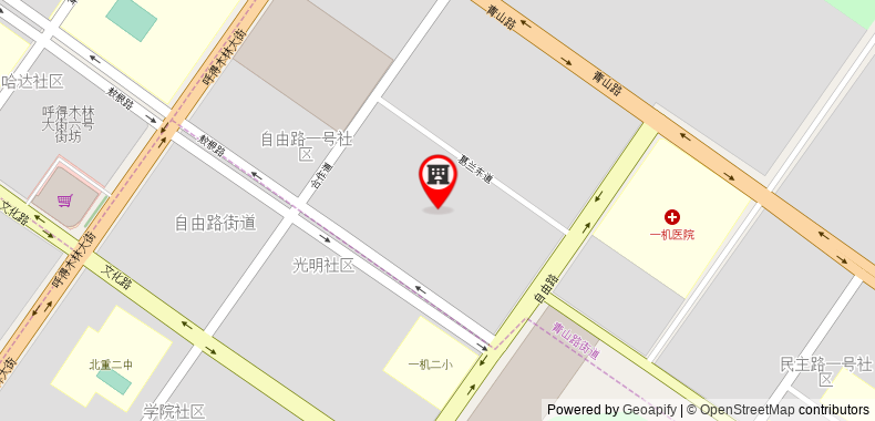 Bản đồ đến Khách sạn Hanting Baotou Wenhua Road Branch