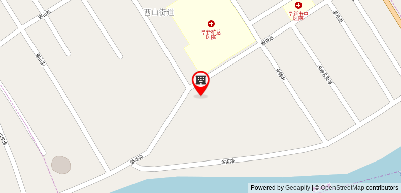 Bản đồ đến Khách sạn Lavande Fuxin San Yi Ba Park Branch