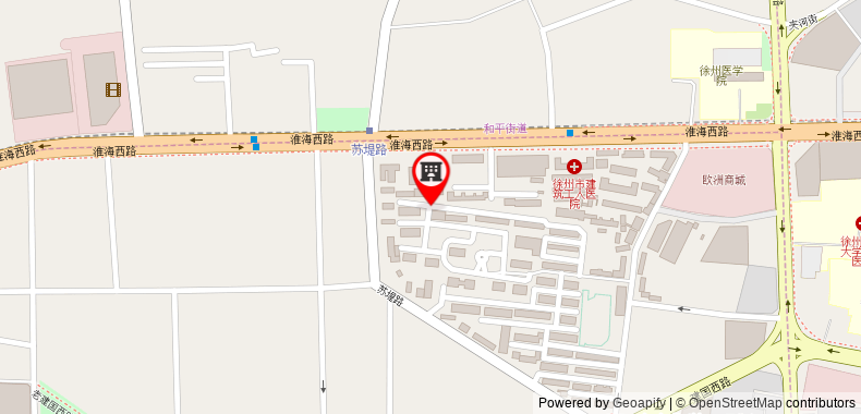 Bản đồ đến Khách sạn Xuzhou Friendship