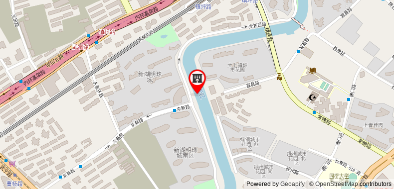Bản đồ đến Jinjiang Inn Northwest Shanghai Wuning Rd