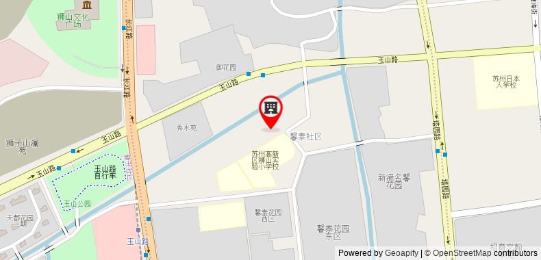 Suzhou Regalia Serviced Residences on maps