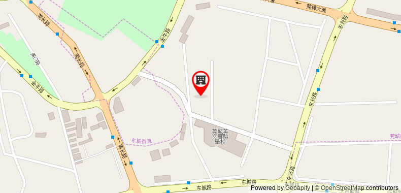 Bản đồ đến Khách sạn Shell Dongguan Shipai Town Lifeng Square