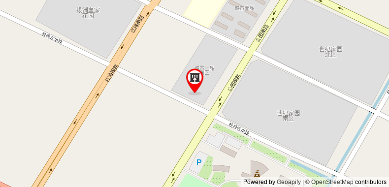 Bản đồ đến DoubleTree by Hilton Qidong