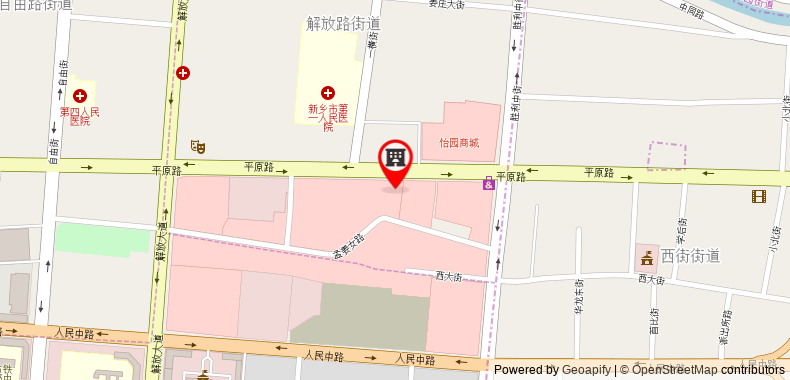Bản đồ đến Hi Inn Xinxiang Railway Station