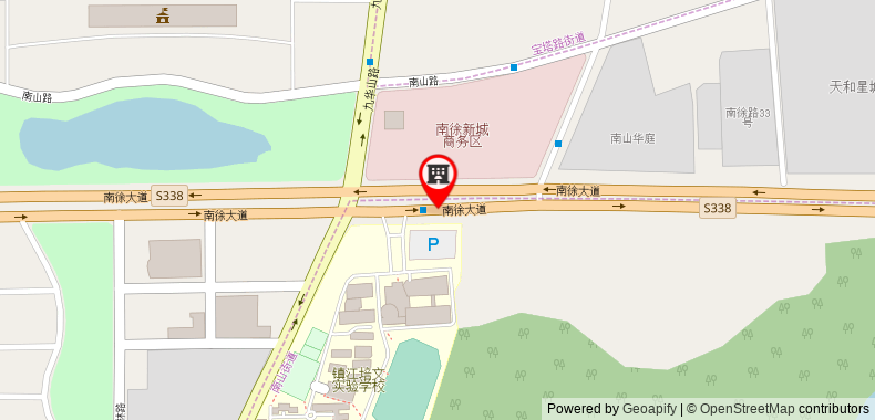 Bản đồ đến Khách sạn GreenTree Inn zhenjiang Nanmenwai Street Shell