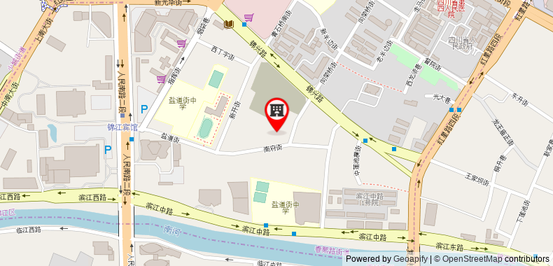 Bản đồ đến Intercontinental Residences Chengdu City Center