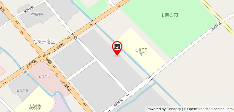 Bản đồ đến Khách sạn Zhonggu International Taicang