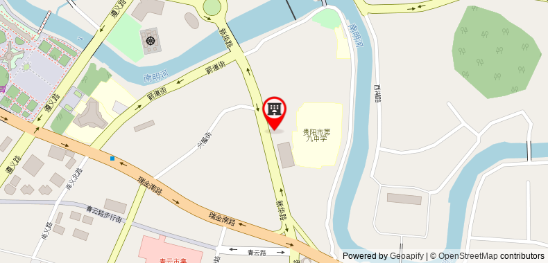 Sheraton Guiyang Hotel on maps