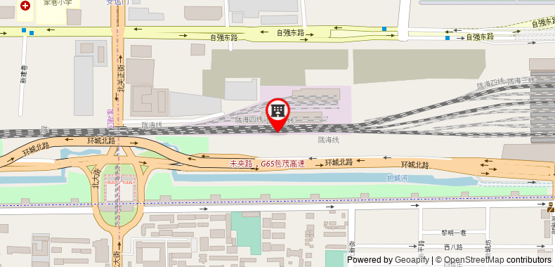 Bản đồ đến Khách sạn Xi'An Busy Bell Tower City Wall