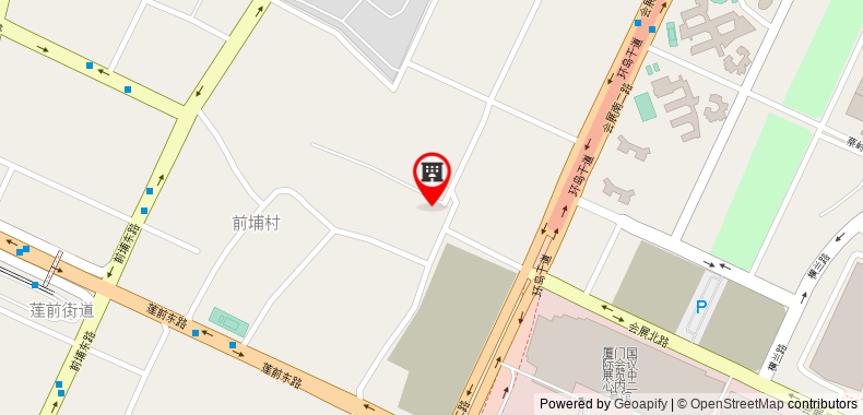 Bản đồ đến Khách sạn Xiamen Mingfa International