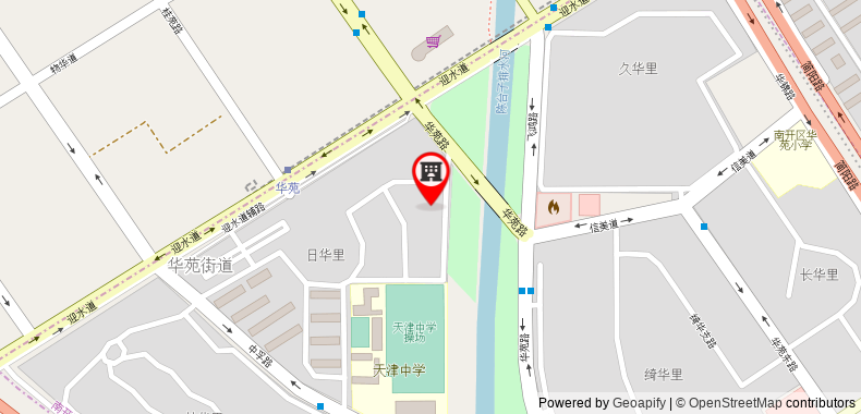 Bản đồ đến Khách sạn GreenTree Inn Tianjin Huayuan Keyuan Business