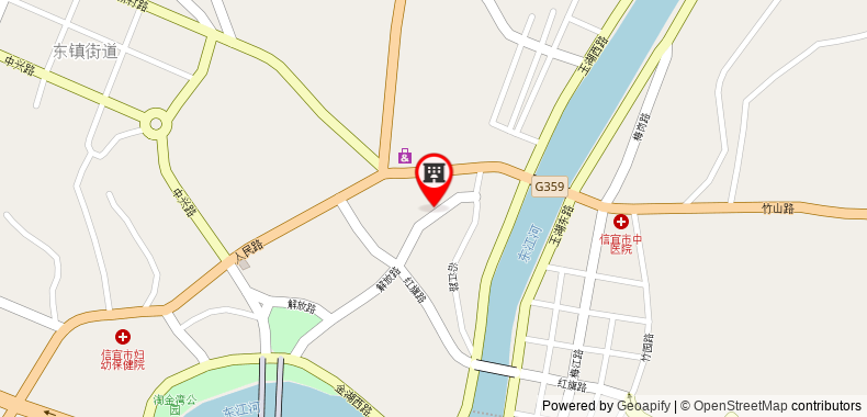 Bản đồ đến Khách sạn Vienna International Maoming Xinyi Xinshang Road