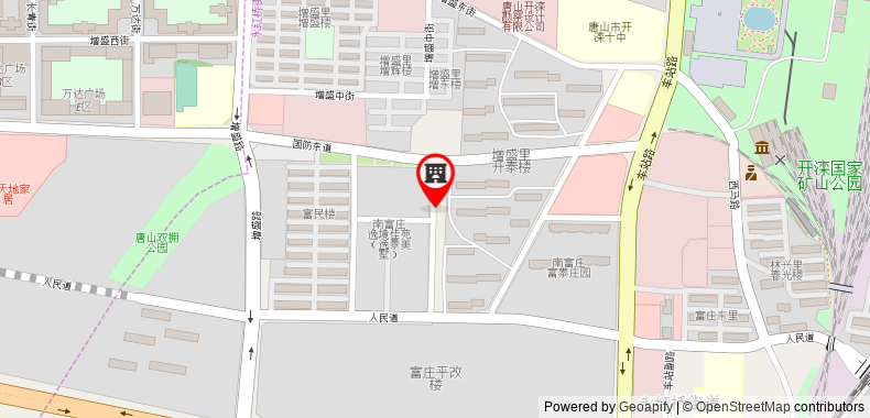Bản đồ đến 7 Days Inn·Tangshan South Lake Park