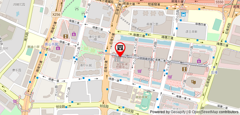 Bản đồ đến Khách sạn Holiday Inn Shenzhen Donghua