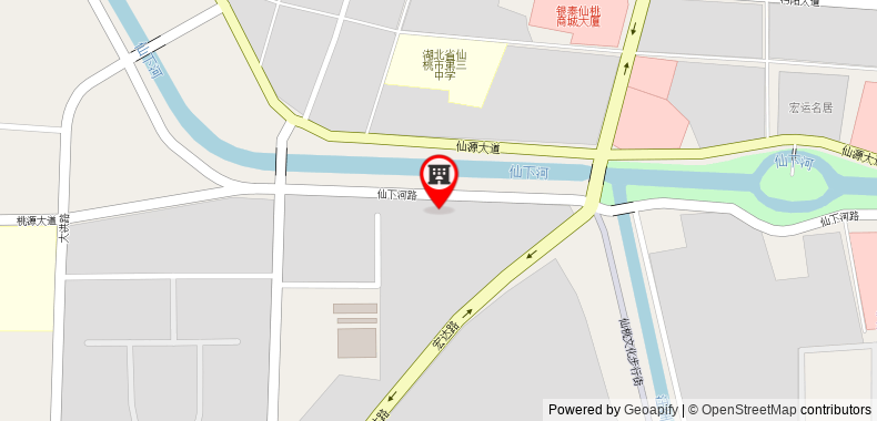 Bản đồ đến City Comfort Inn Xiantao First Middle School