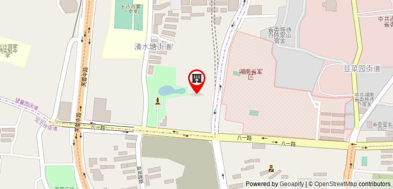 Sheraton Changsha Hotel on maps