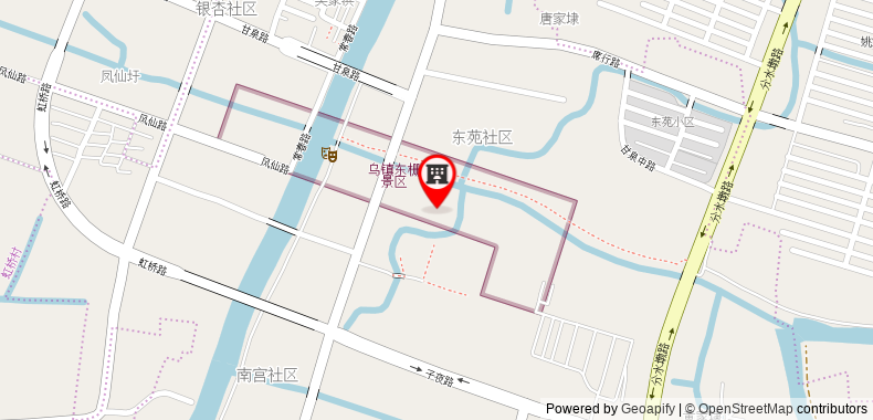 Yueyue theme Inn in Wuzhen on maps