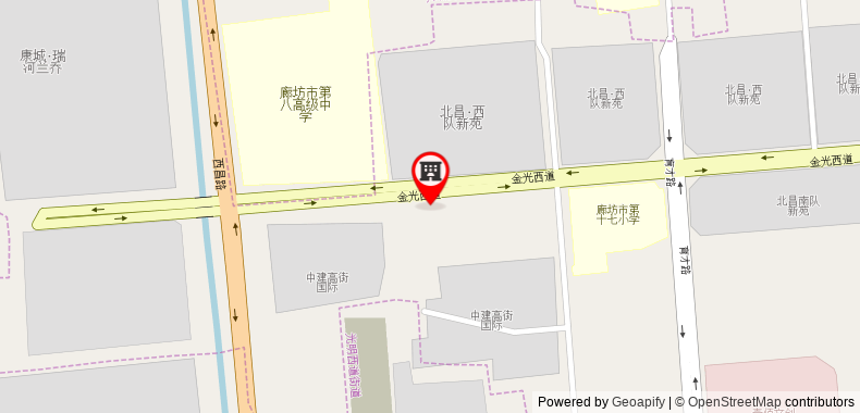 Bản đồ đến Holiday Inn Express Langfang Park View