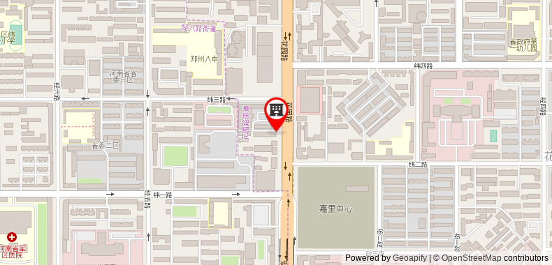 Ramada Plaza Zhengzhou on maps