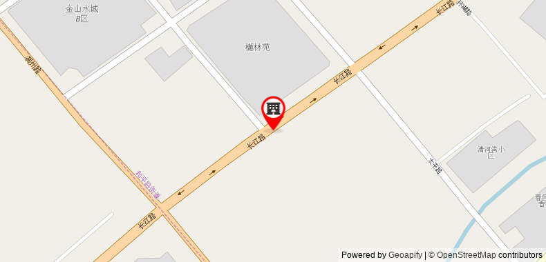 Bản đồ đến 7 Days Inn Zhenjiang Jinshan Park Branch