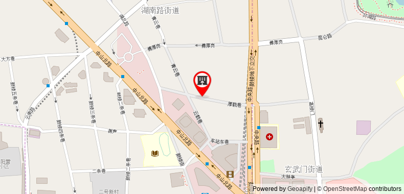 Bản đồ đến Khách sạn Yishiyuan
