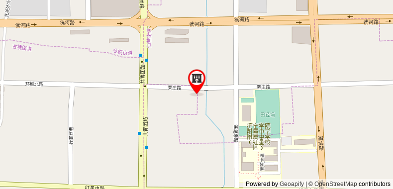 Bản đồ đến JinJiang Inn Jining Huancheng North Road