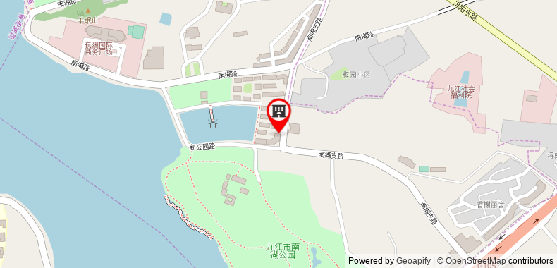 Bản đồ đến Khách sạn Jiujiang S&N International