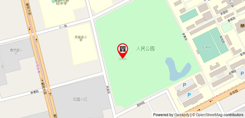 Hanting Hotel Fuxin Jiefang Square Branch on maps