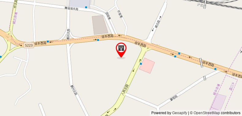 7 Days Inn Huaihua Railway Station Branch on maps