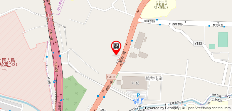 Bản đồ đến Khách sạn Vienna Guangzhou Jichang Road Huangshi Branch