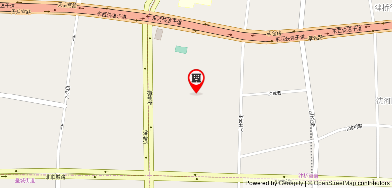 Bản đồ đến Khách sạn Ease Shenyang Palace Zhongjie Metro Station
