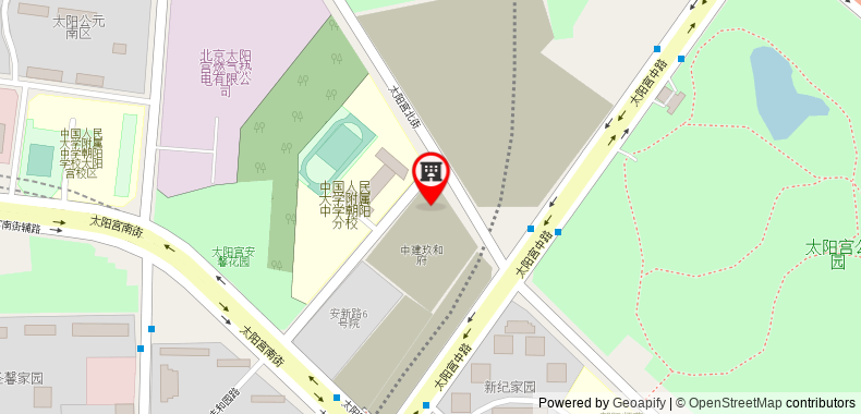 Youxi Movie Hotel-Beijing International Exhibition Center on maps