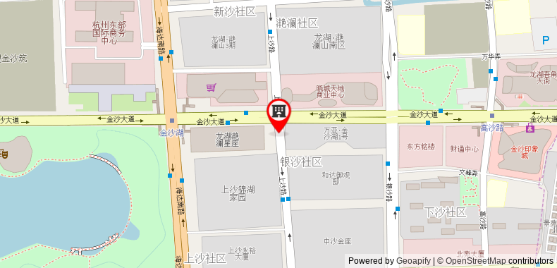 Bản đồ đến DoubleTree by Hilton Hangzhou East