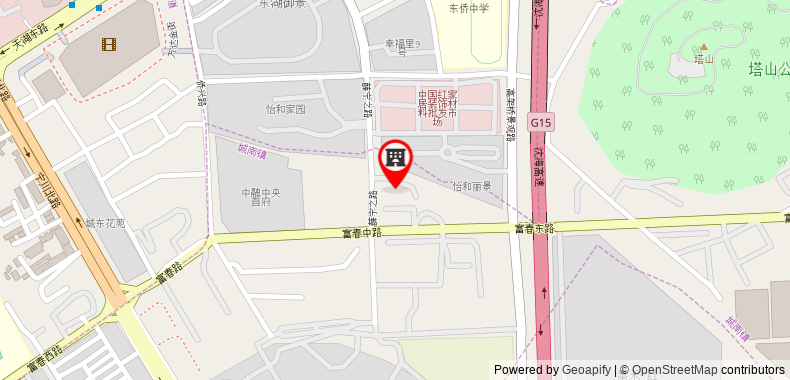 Bản đồ đến Khách sạn Smart Ningde Jiaocheng