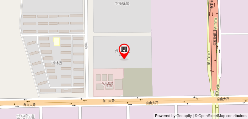 Bản đồ đến Hilton Garden Inn Changchun Economic Development Zone