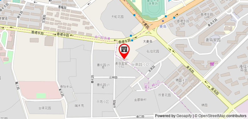 Qingdao Garden Hotel on maps