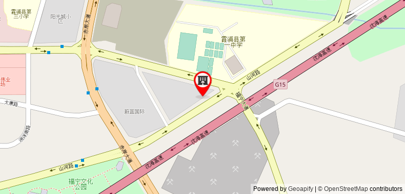 Bản đồ đến Khách sạn GreenTree Inn Ningde Xiapu Bus Station Business