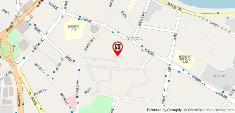 Bản đồ đến Khách sạn Ibis Huizhou Yanda