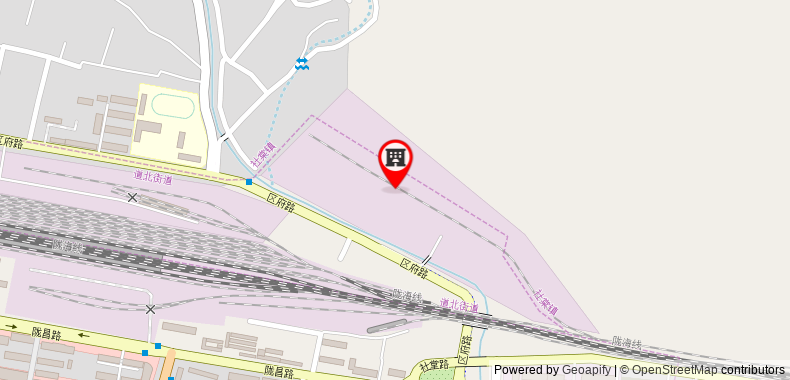 Bản đồ đến Jinjiang Inn Select Tianshui Railway Station Jindu Tower