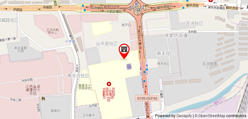 Jindu Crown Hotel on maps