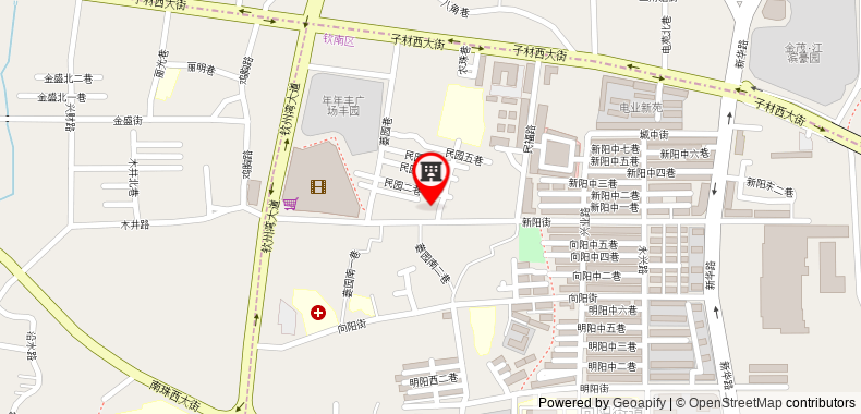Bản đồ đến City Comfort Inn Qinzhou Walmart