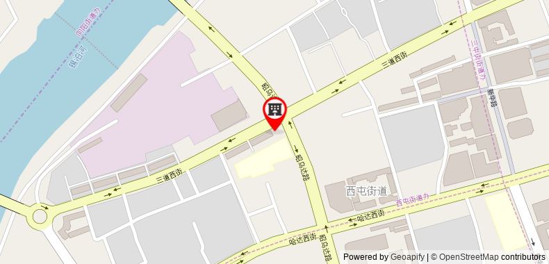 Bản đồ đến Khách sạn Hanting Premium Chifeng Garden Road