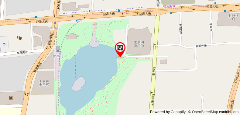 Jinjiang Inn Taiyuan Yingze Park on maps