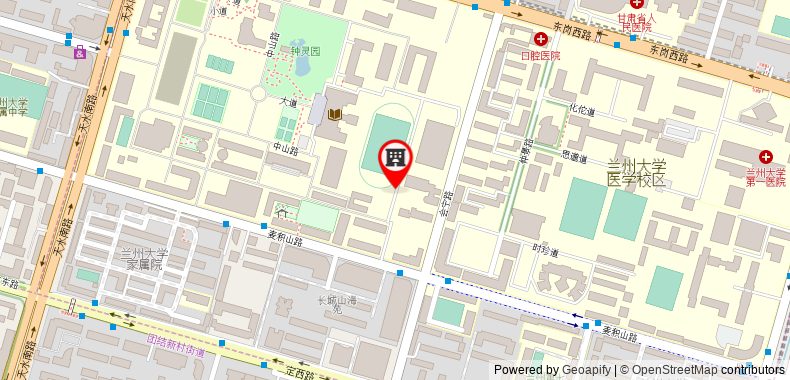 Bản đồ đến Khách sạn JI Lanzhou South Tianshui Road
